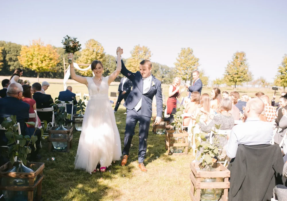 Freie Trauung Paar Trauredner Patrick Hochzeit Auszug