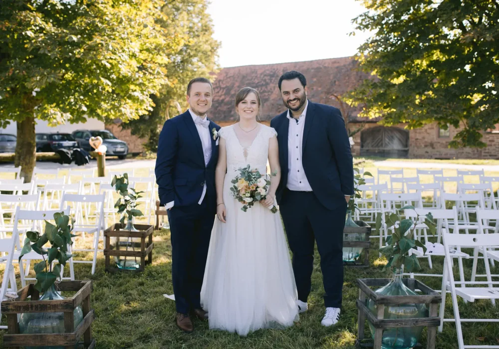 Freie Trauung Paar Trauredner Patrick Hochzeit